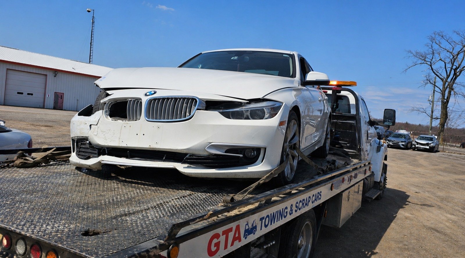 GTA Towing & Scrap Cars — Scrap Car Removal Ajax Ontario Cash for Junk Cars